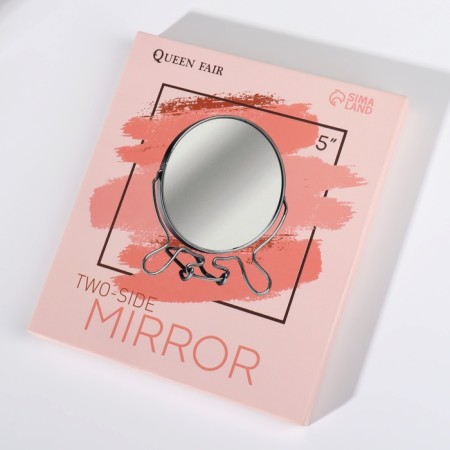 Desktop mirror - suspended, bilateral, with an increase, d mirror surface 11.5 cm, mix-5
