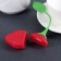 Toll for tea "Strawberries", 19 cm, red color