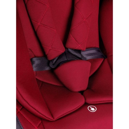 AMAROBABY BRILIANT, ISOFIX fastening, class D, group 0+/1/2/3 (0-36 kg), red red color, red-10