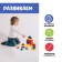 Teaching and game manual "Logic blocks of Dyenech", 48 figures, in a bag