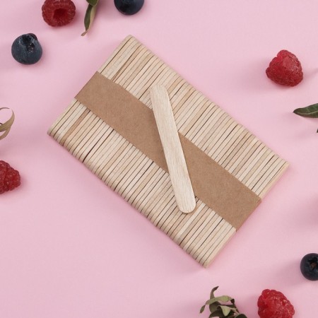 A set of wooden share sticks, 6.5 × 1.1 cm, 50 pcs-1