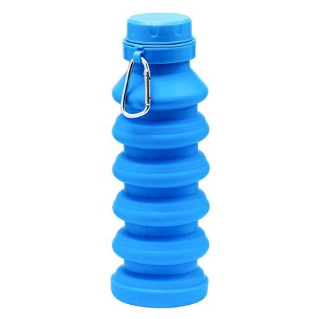 A bottle of water is folding, 450 ml, 7 x 21.3 cm, silicone-4
