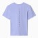 T-shirt female, lilac color, size One size (42-46)