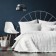 Jerry set: cover 160 x 220 cm, pillowcase 40 x 40 cm - 2 pcs, white color