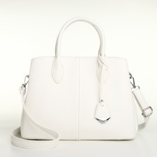Women's bag on magnet Textura, average size, white color