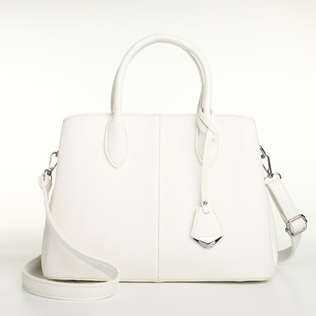 Women's bag on magnet Textura, average size, white color