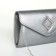 Female bag on a magnet, silver color