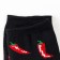 Socks men's "peppers" color black, size 25