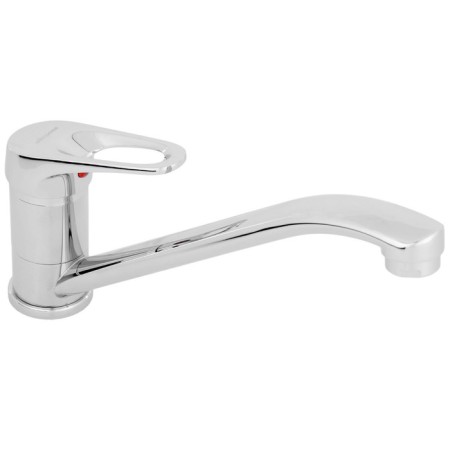 Accoona A84150 kitchen mixer, one -leaf, with a nut, chrome