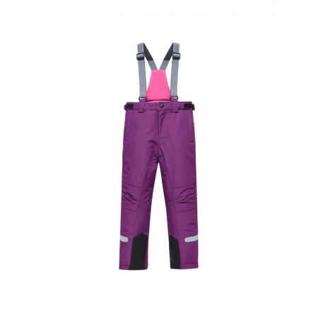 Ski costume for a girl, height 98 cm, pink color-4