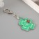 Acryl keychain "God's cow on the clover" 4.4x5.5 cm