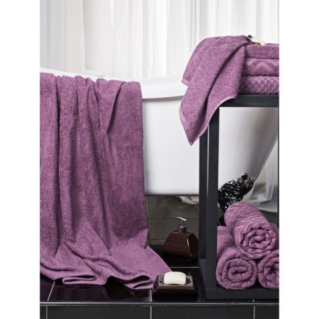 Tensor Guten Morgen Burgundy, 500 grams, size 70x140 cm, purple color-2