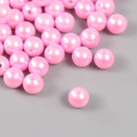A set of beads "Pearls" d 12 mm, 250 grams, pale pink-1