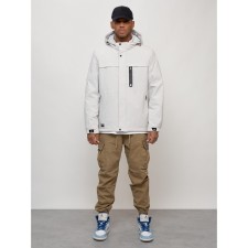 Male spring jacket, size 48, light gray color