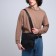 Male bag, black color
