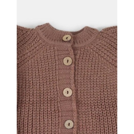 Combine Children's Knitted Rant KnitWear, height 86 cm, brown color-6