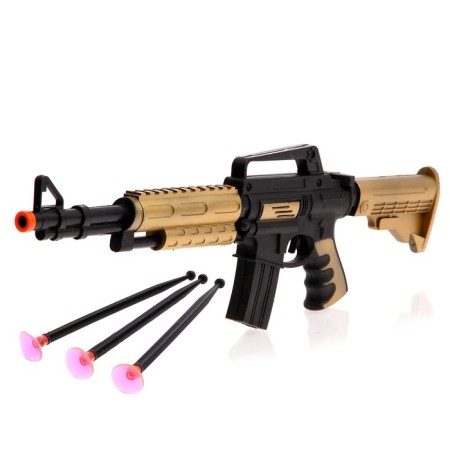 M-16 automaton, shoots with suction cups, MIX color-1