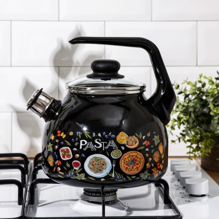 Kettle PASTA, 3 l, induction, black color-4
