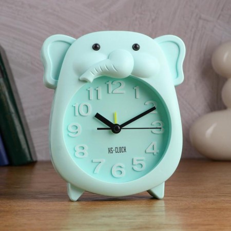 Clock - an alarm clock "Elephant", with a suspension, a discrete move, 14.5 x 5 x 16.5 cm, d -10.5 cm, aa