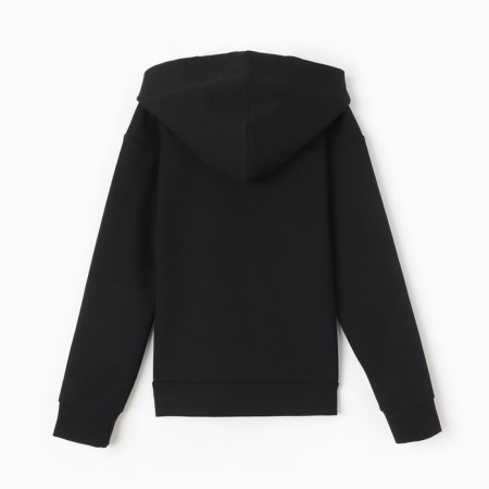 Children's hoodie Minaku: Exclusive Print, Black color, height 122 cm-8
