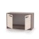 Low Optima cabinet, 803x360x490, shimo dark/shimo light