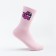 Children's socks "Among us", pink color, size 14 (23-25)