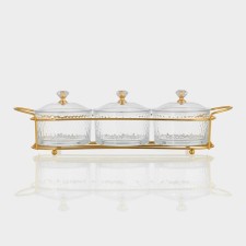 A set of glass candy 