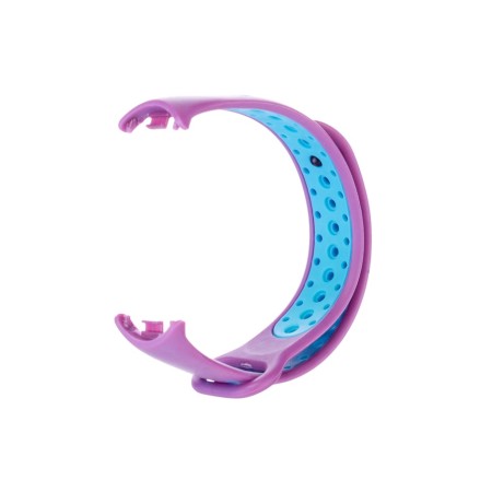 Luazon strap for fitness bracelet Mi Band 8, with perforation, purple-blue