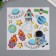 Stick Plastic Interior phosphorus "Cosmonauts" MIX 20x20 cm