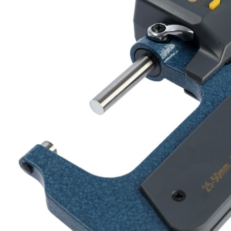 Micrometer electronic tundra, metal, range 25-50 mm, measurement step 0.001 mm-8