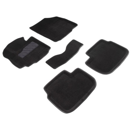 Pile rug for Suzuki SX4, 2006-, black