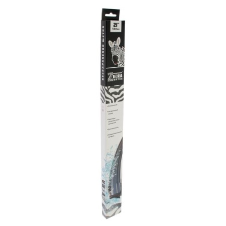 AZARD Zebra wiper brush, 21 "/ 530 mm, frameless, 4 adapters-3