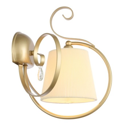 Wall lamp EVOLUCE. SL177.201.01. Azzurro. 1x40 W, E14, 40x32 cm, golden color-7