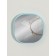 Pocket mirror “pattern”, with a stand, 8 × 8 cm, blue color