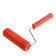 Decorative tundra roller, rubber, "snake", handle d = 6 mm, 180 mm