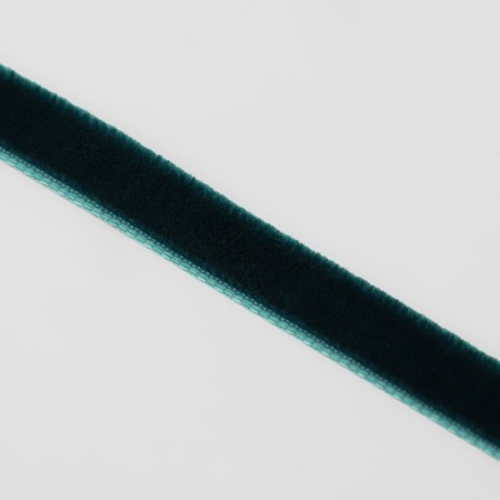 Velvet tape, 6 mm, 18 ± 1 m, emerald color No. 34-2