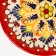 Candy "Rishtan ceramics" 15cm red