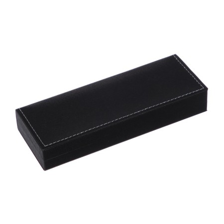 Gift feathers in the leatherette case, matte black body, gold-4