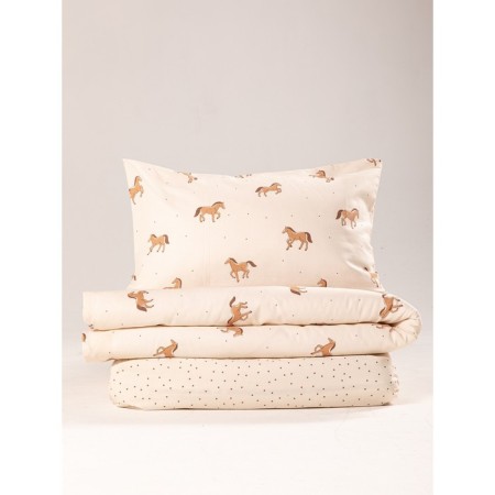 Bed linen nursery "Pony", size 110x140 cm, 110x140 cm, 40x60 cm-4
