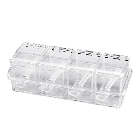 Set of containers Regent Linea Desco, 4 pcs