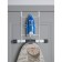 The holder is a diverse for an ironing board and an iron, 25 × 14.5 × 40.5 cm, white color