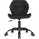 Computer chair Wald Metal/Eco -leather, black/black 47x54x70 cm
