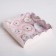 Cookie box, confectionery packaging with PVC lid, “flowers”, 13 x 13 x 3 cm