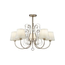 Vanda chandelier, 5xe14, color matte gold