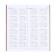 The weekly dated 2025, 80x165 mm, 64 sheets of Escalada, soft leather cover, pancake embossing, block 70 g/m², beige