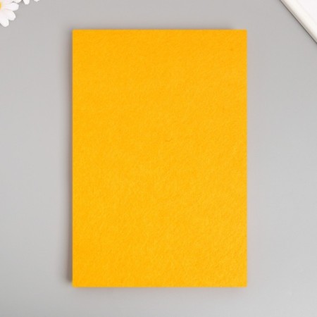 Hard felt 1 mm "orange-first-first" set of 10 sheets format A4-1