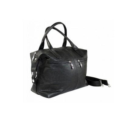 Women's bag Rica, 1 department, black color-1