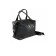 Women's bag Rica, 1 department, black color