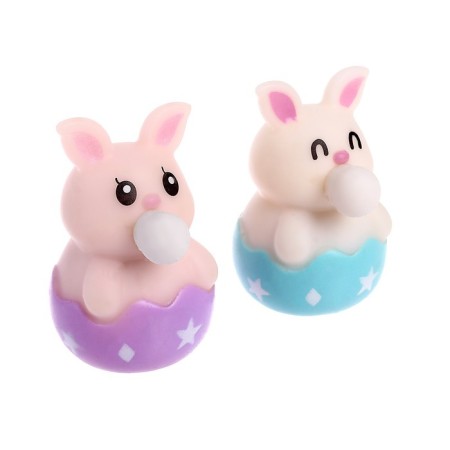 Anthistress Mick "Bunny with a chewing gum", with air, Mix color, in showbox-3