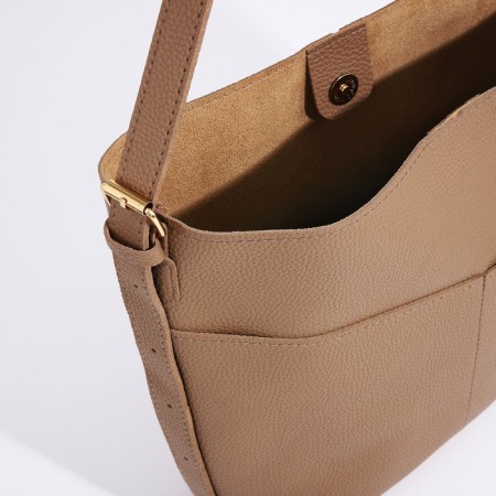 Bag Female Tout on Magnet, Beige Color-4